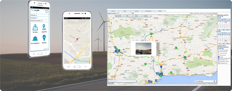 Localización GPS móvil para empresas con personal de instalación y mantenimiento, equipos comerciales, reparto, buzoneadores, etc.