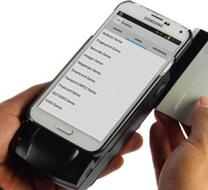 Lector de banda magnética para móviles Android y iPhone
