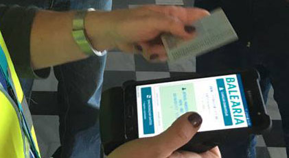 Check-in con lector de DNI y pasaporte para móviles Android