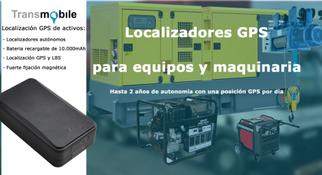 Localización GPS de activos, equipos y maquinaria